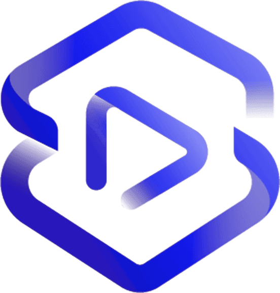 Logo VK Studio variante Bleu