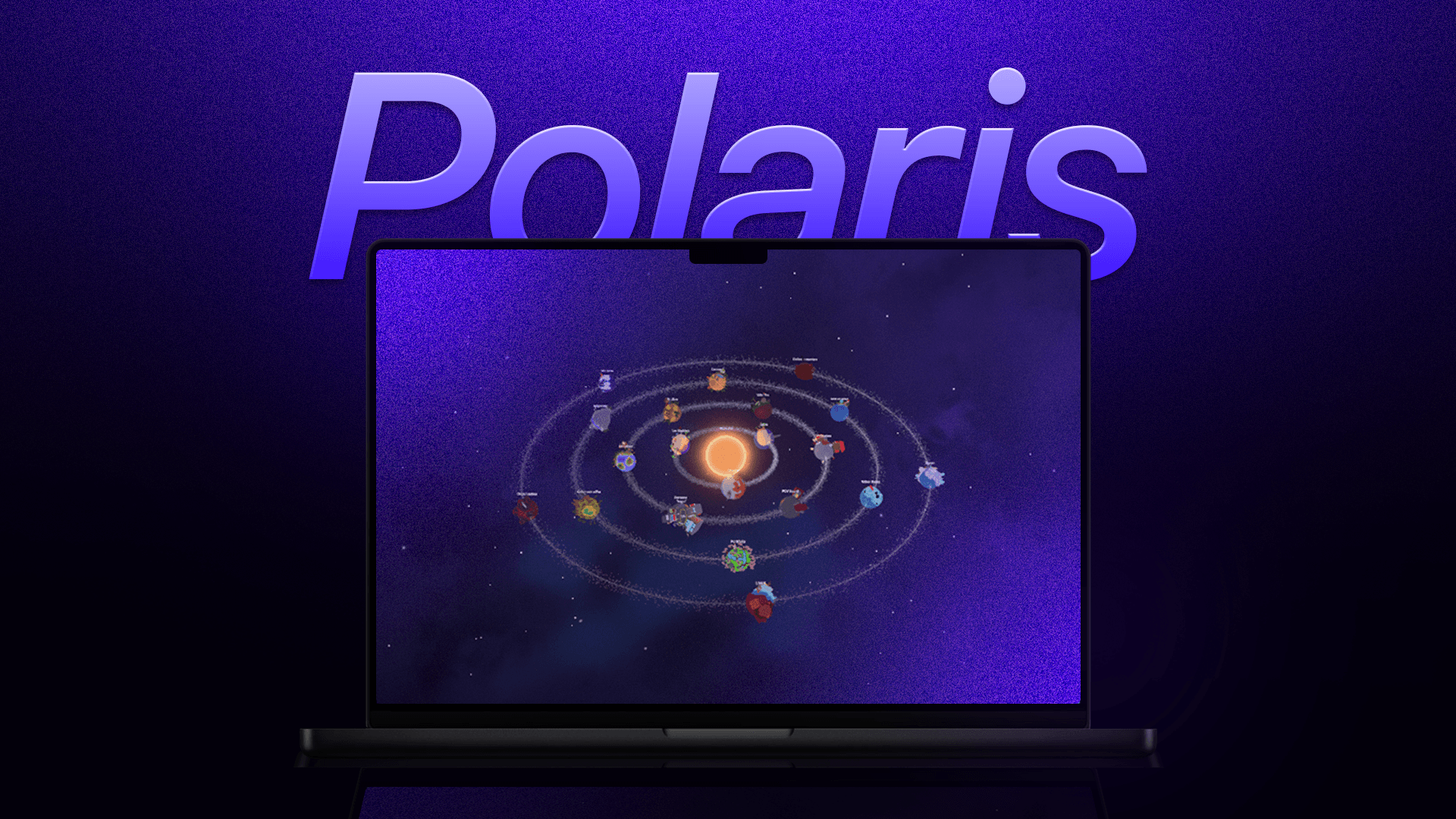 Mockup produit VK Studio. Mockup template d'une planète Polaris vue par l'élève